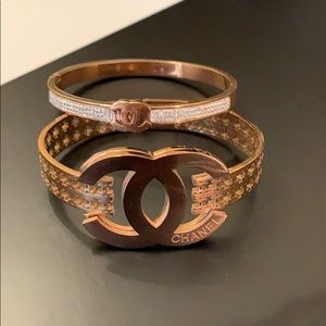 FUN FASHION ROSE GOLD BRACELETS! STAINLESS STEAL